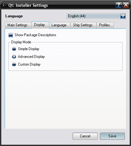 Config Display