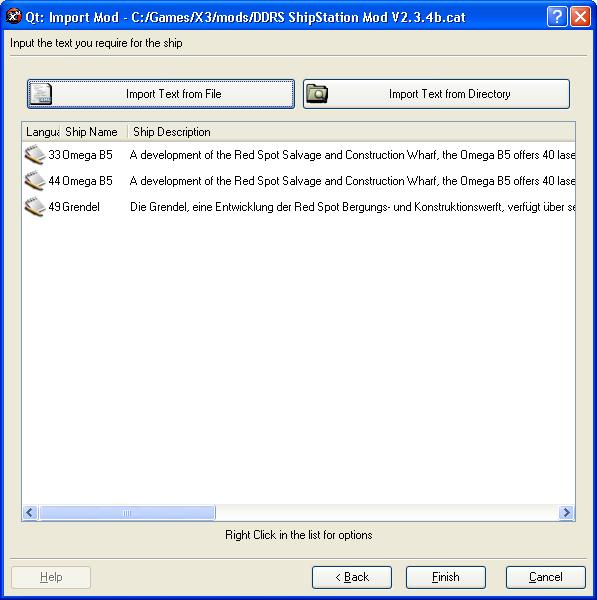 import text