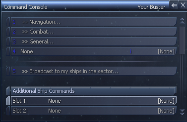 Addional Command Slots