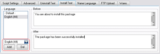 Add Language
